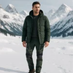 Men's Waterproof Outdoor Pants,Windproof Fleece Lined Ski Snowboard - Image 2