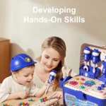 Kids' multifunctional toolbox play set - Image 2