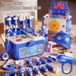 Kids' multifunctional toolbox play set - Image 3