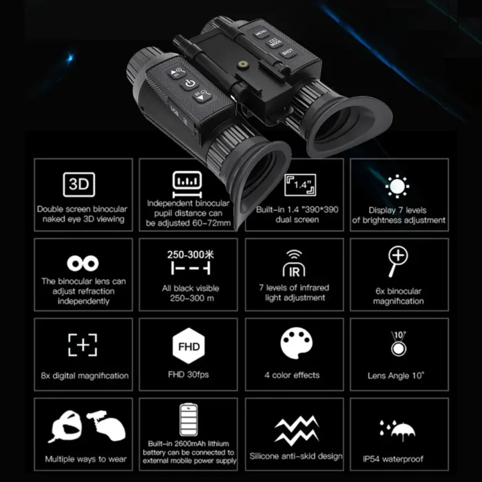 4K Tactical Night Vision Goggles - Image 6
