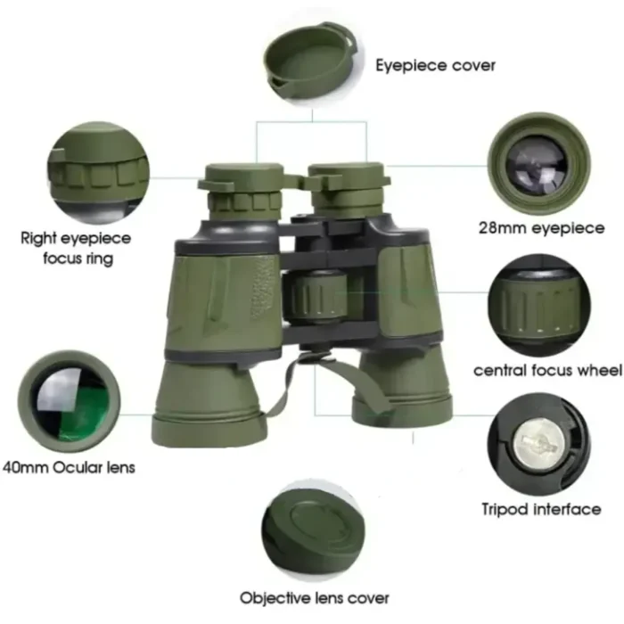 8x40 Porro Prism Binoculars - Image 3