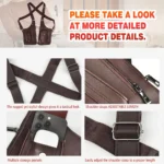Tactical Concealed Carry Gun Holster Underarm Shoulder Bag - Image 5