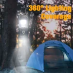 Solar & USB Rechargeable LED Camping Lantern - Image 3