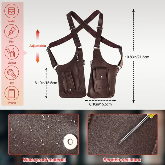 Tactical Concealed Carry Gun Holster Underarm Shoulder Bag - Image 4