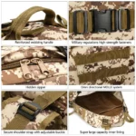 Large Combination Waterproof Tactical Backpack - Image 5