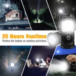 Solar & USB Rechargeable LED Camping Lantern - Image 4