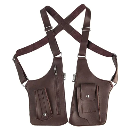 actical Concealed Carry Gun Holster Bag - Waterproof Leather Underarm Shoulder Bag