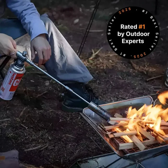 High-Power Butane Grill Torch Charcoal Starter - Image 1